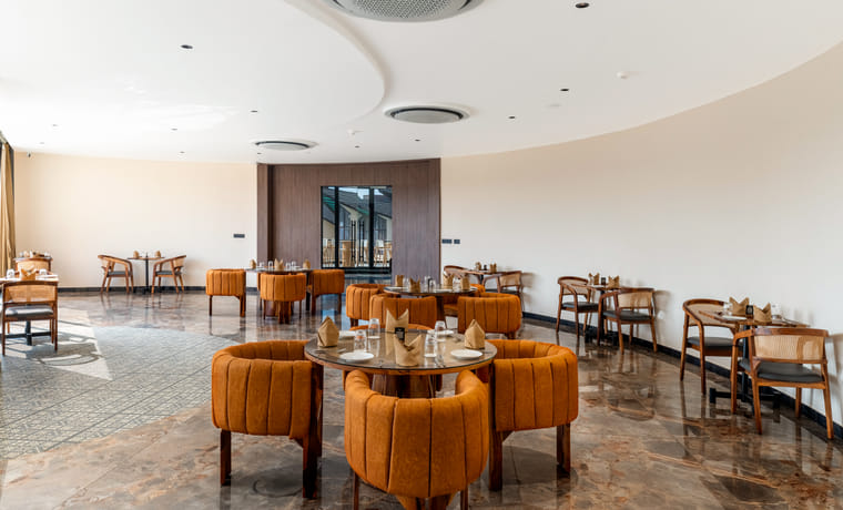 Fine Dine multi-cuisine restaurant at The Qualia Resort, Udaipur