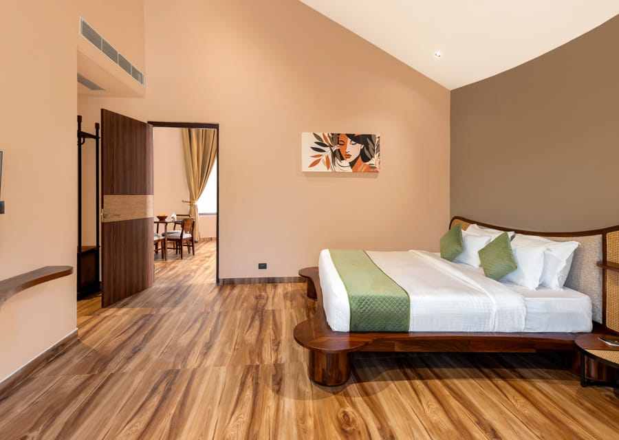 Luxury villa with private sitout at The Qualia Resort, Udaipur