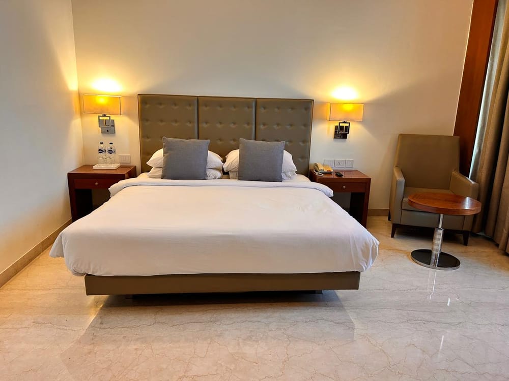 A Club Room at The Hans, New Delhi