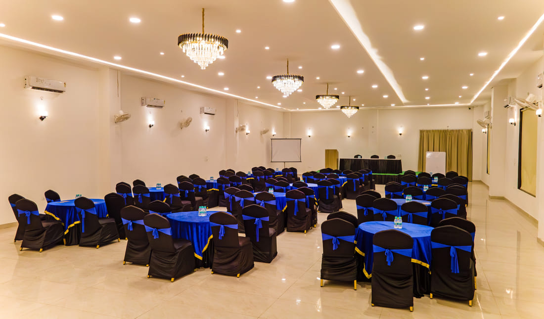 Mystic Jungle Hall in conference layout