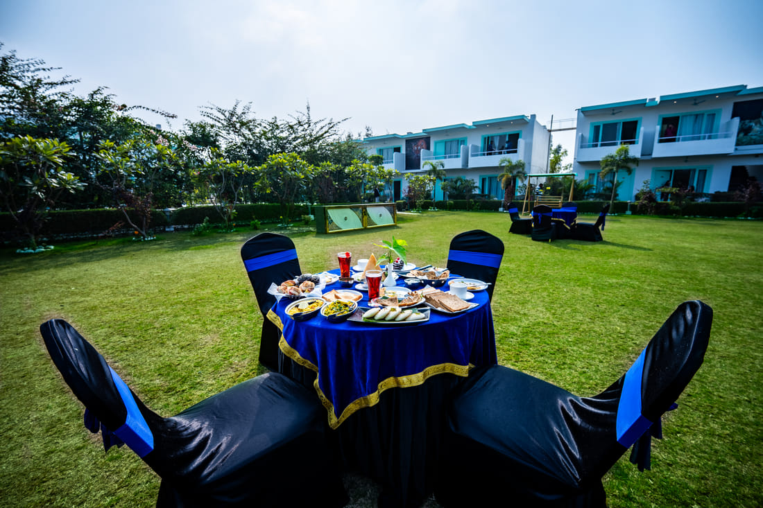 Chairs and tables