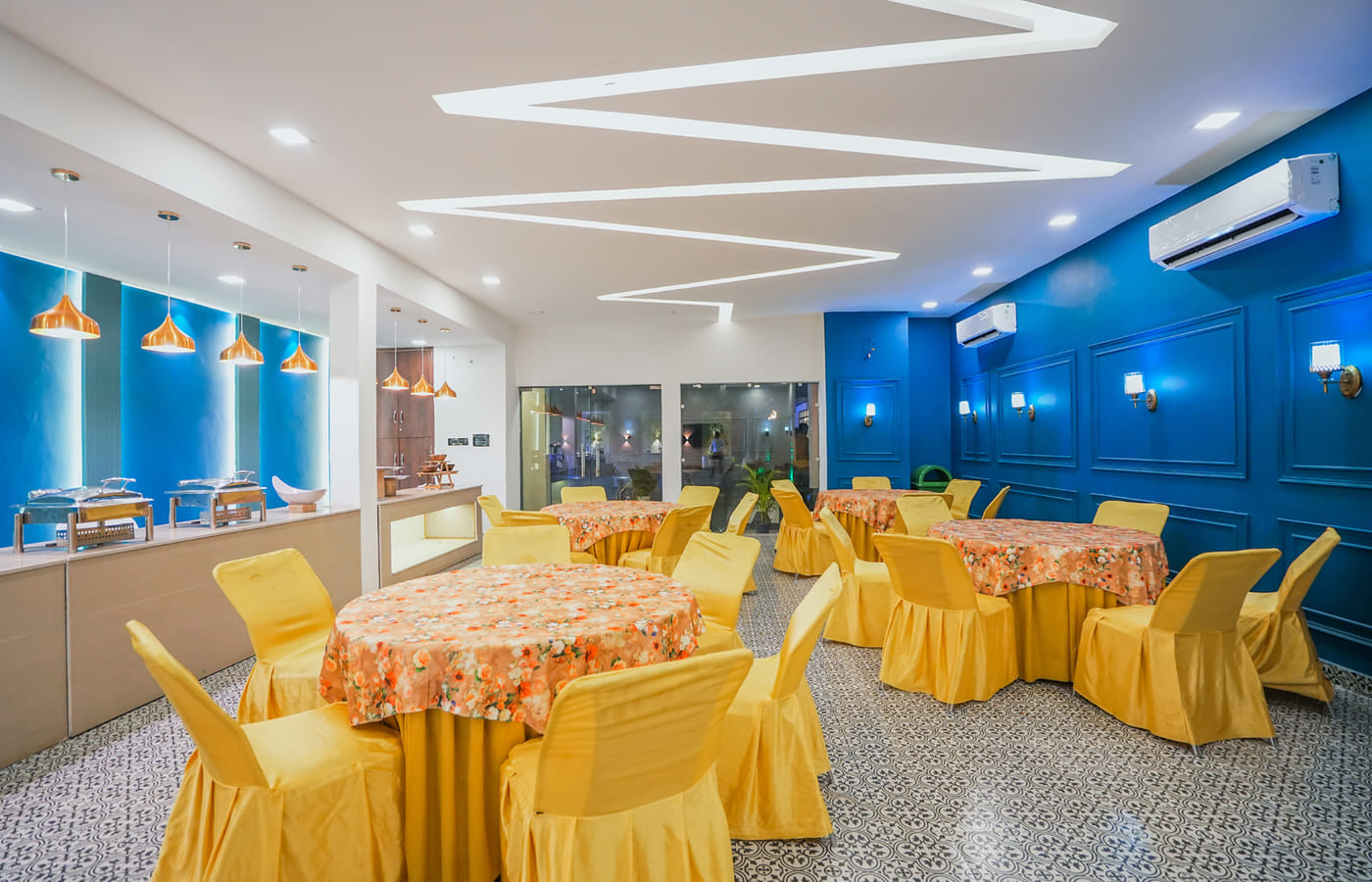 The event space at Escala Hotel, Amritsar