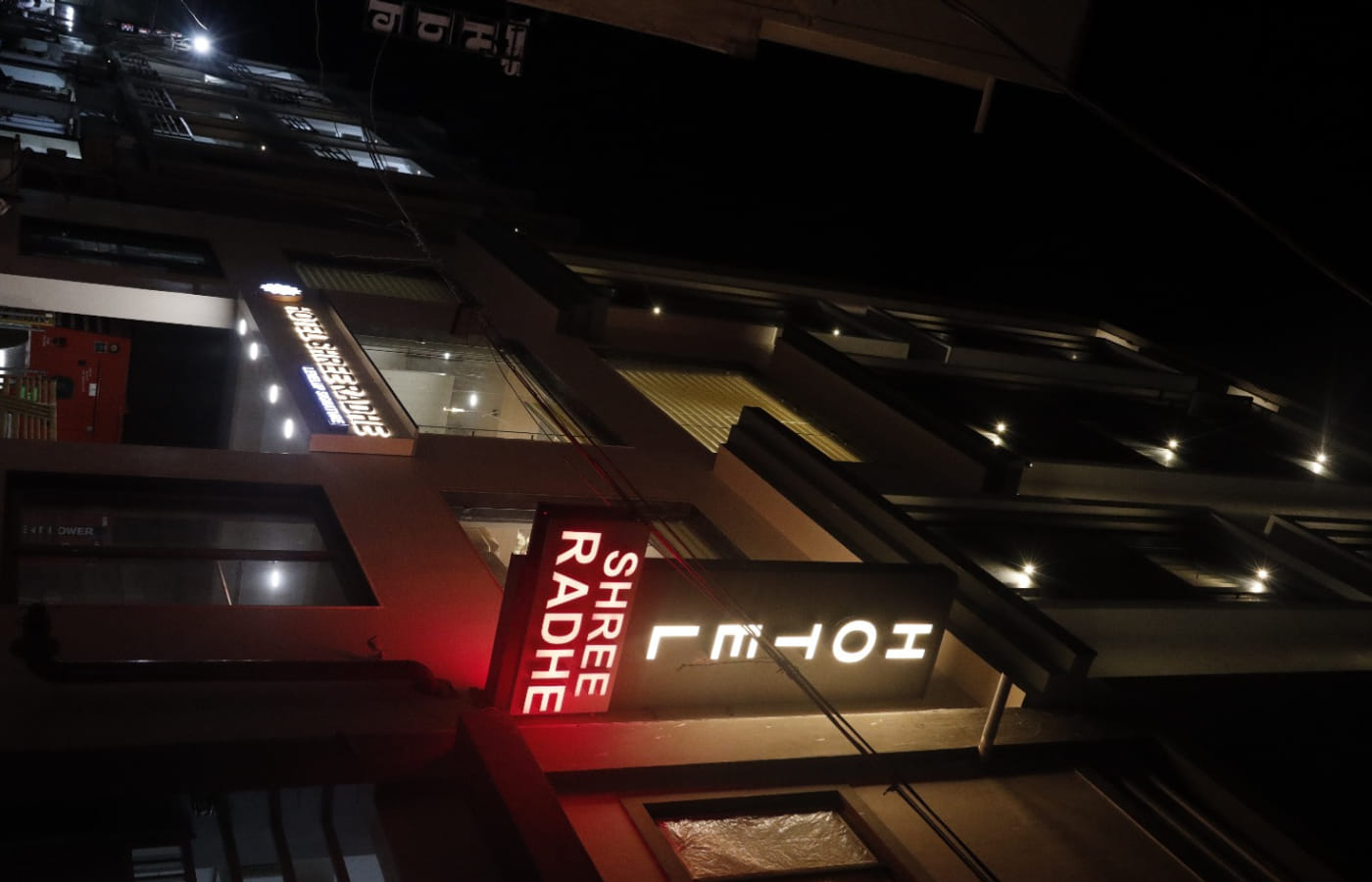 Hotel Shree Radhe By White Panda at night, Dwarka