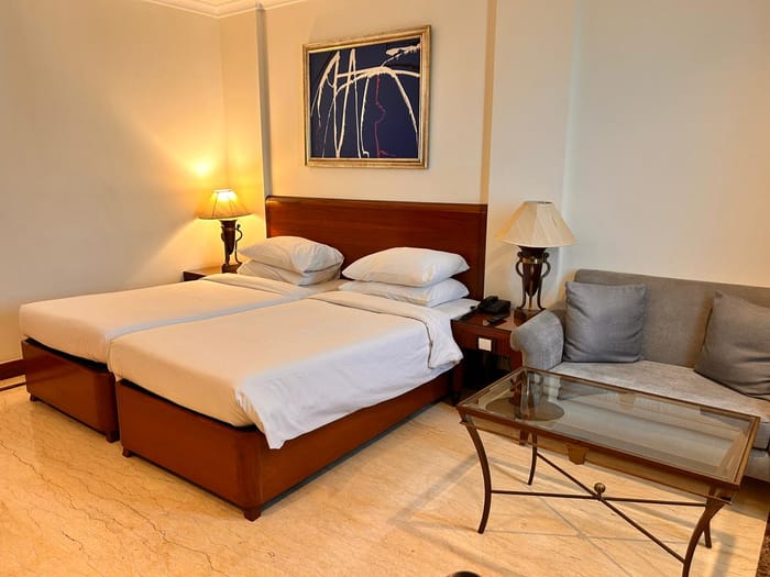 Deluxe room for the Long Stay Offer at The Hans, New Delhi