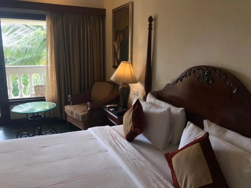Deluxe Room with sea view at The Hans Coco Palms, Puri