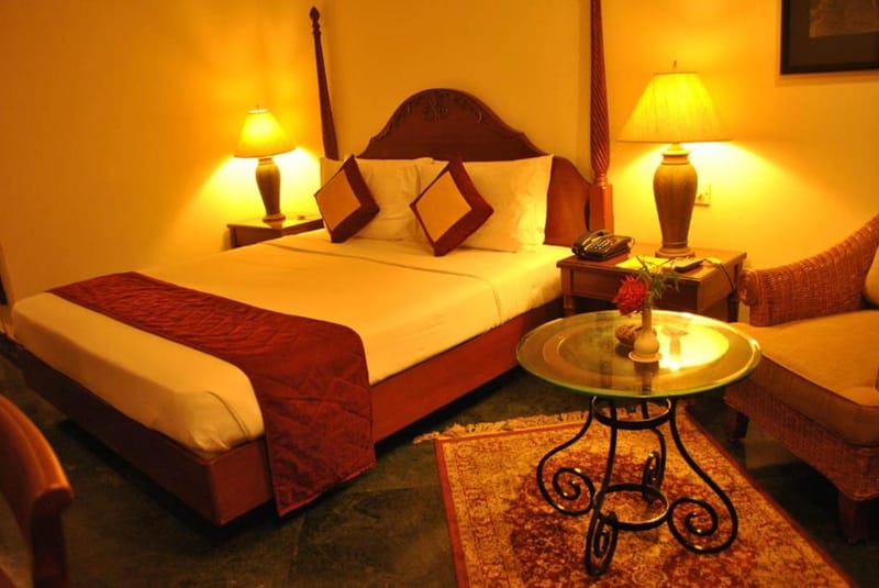 Sea view from a Deluxe room at The Hans Coco Palms, Puri