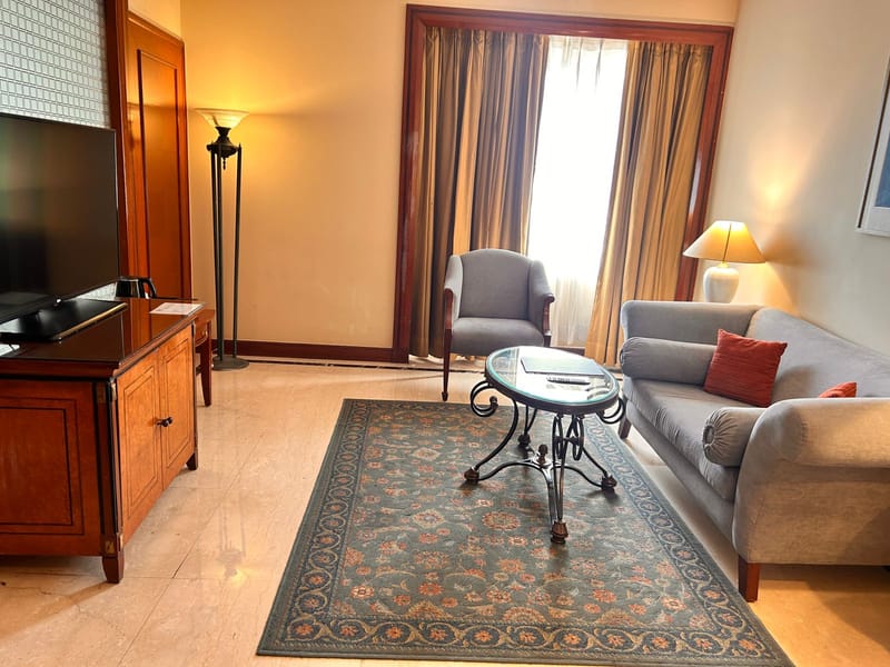Executive Suite seating at The Hans, New Delhi