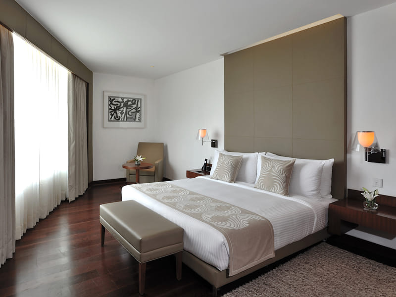 Luxury Suite interior at The Anya Hotel, Gurugram