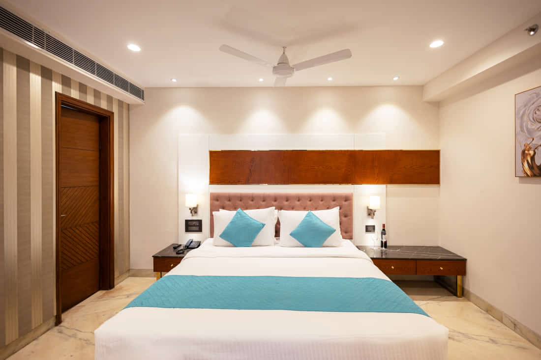 The premium Club Room at KSN Signature, Jaipur