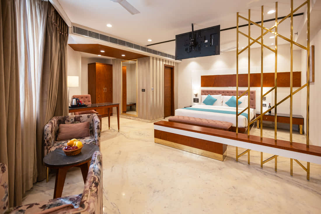 The expansive Suite at KSN Signature, Jaipur