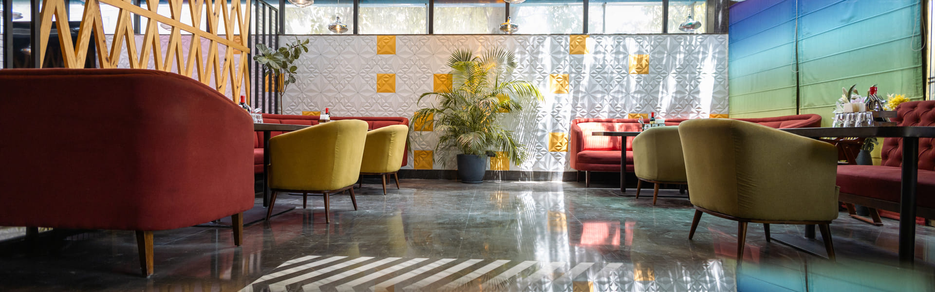 The lobby at KSN Signature, Jaipur