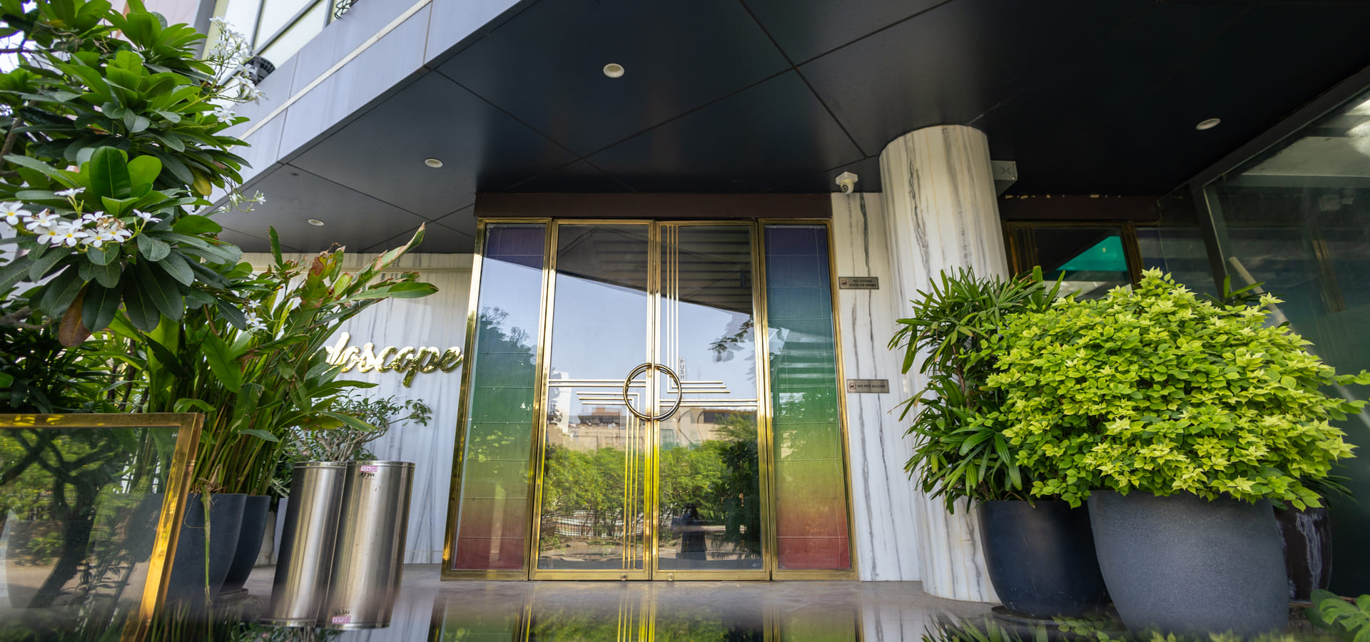 The facade of KSN Signature, Jaipur — flagship hotel of KSN Hotels