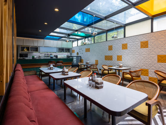 Elegantly laid tables at Kaleidoscope restaurant, KSN Signature