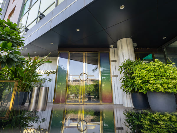 The facade of KSN Signature, Jaipur