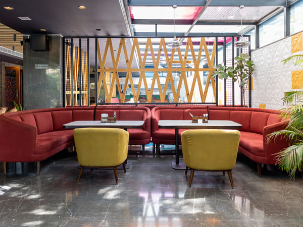 Dining seating at KSN Signature, Jaipur