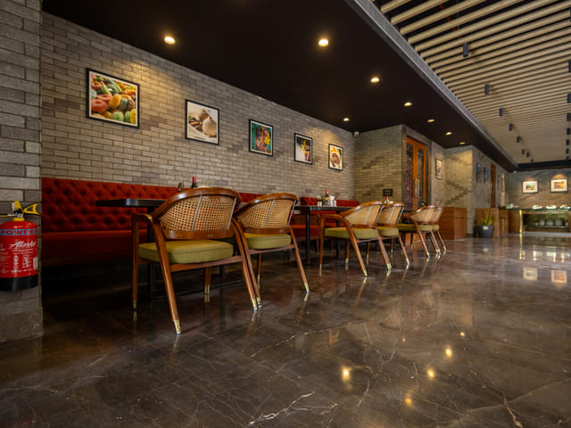 Dining room setting at Kaleidoscope, KSN Signature, Jaipur