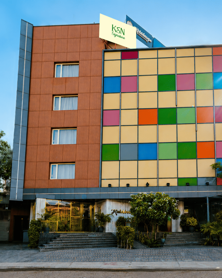 Aerial view of KSN Signature, the flagship of KSN Hotels