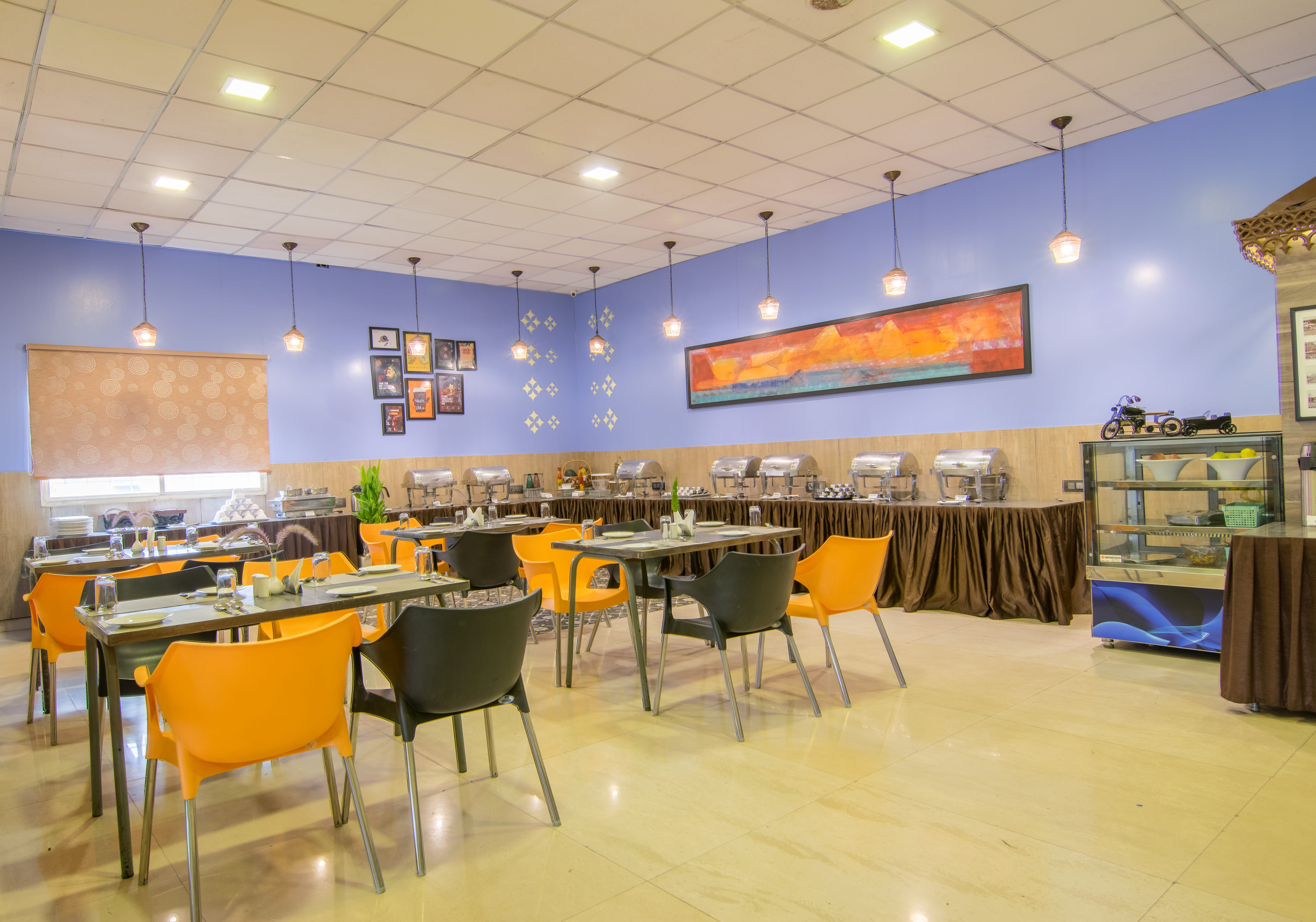 Clay Resto, indoor dining section