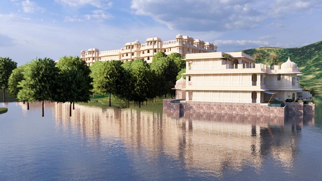Kingsbury lakeside facade