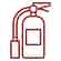 An icon of fire extinguisher