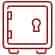 An icon of a locker