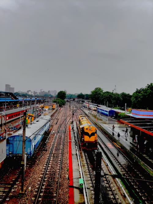 A railway yard near Hotel Aarna Premier, Jaipur