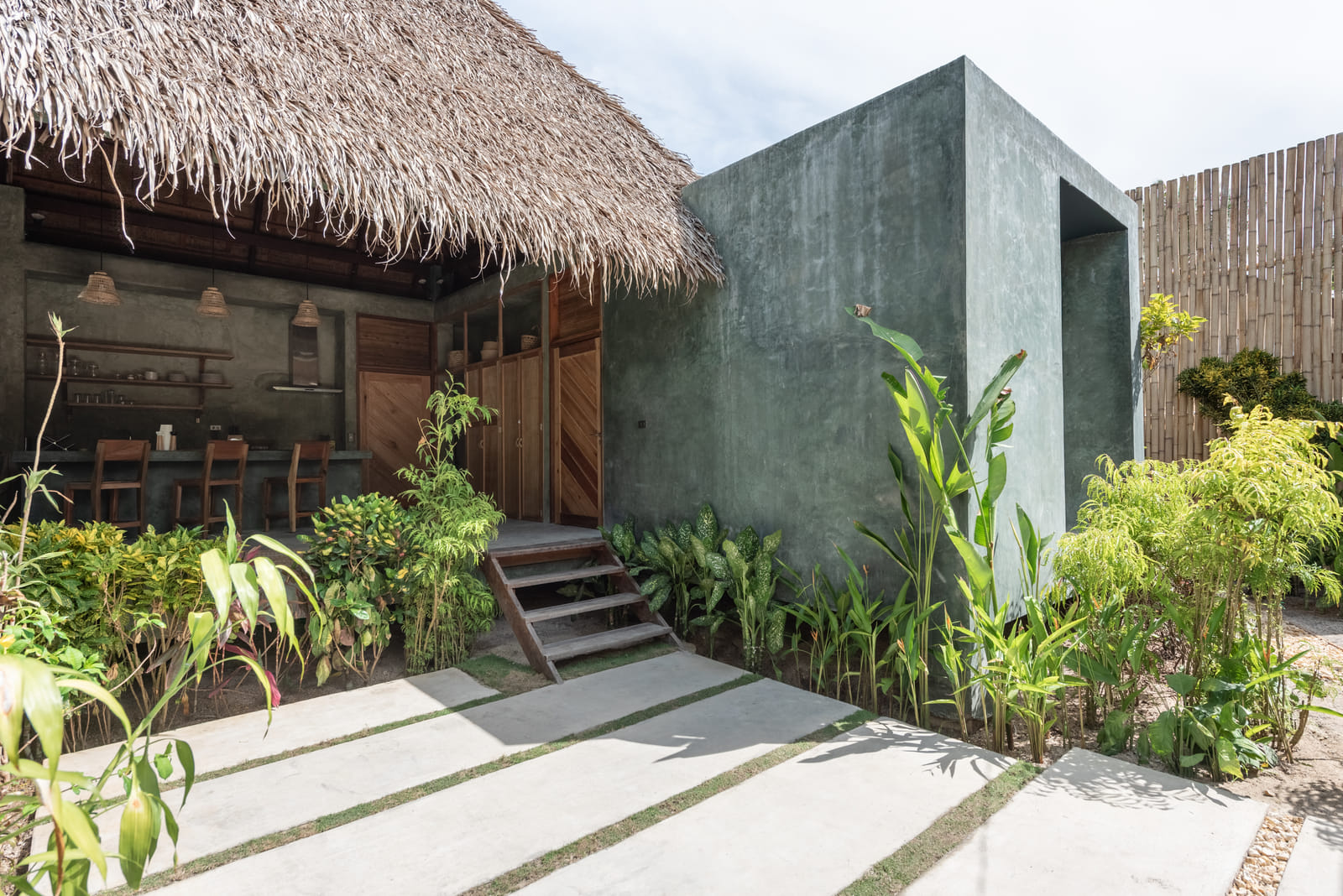 The entrance and facade of Tadhana Villa, Bravo Beach Resort Siargao