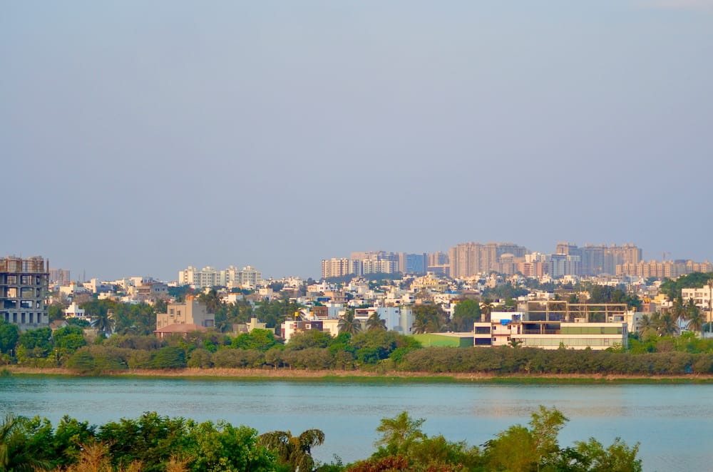 The lake at Dasarahalli