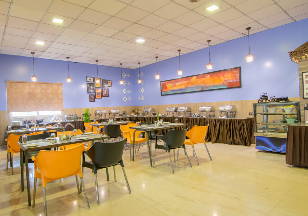 Clay Resto, indoor dining section