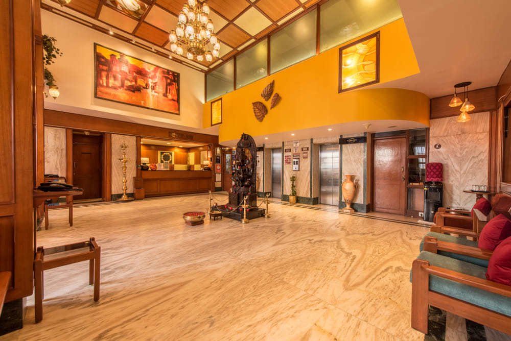Bangalore Gate Hotel reception area