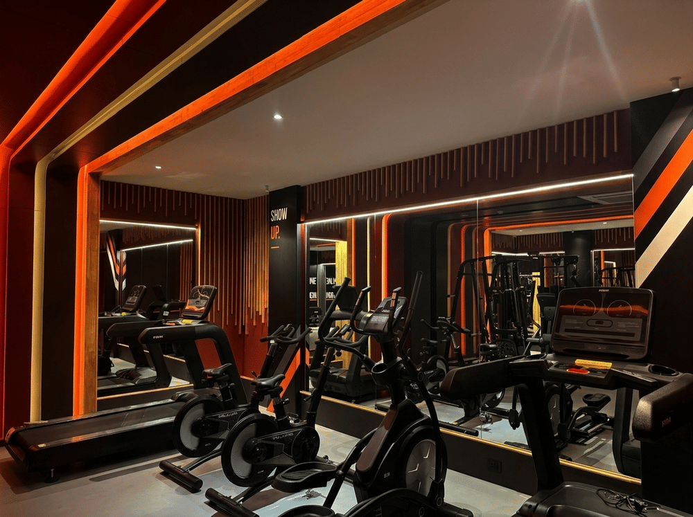 Fitness centre at RG Grand