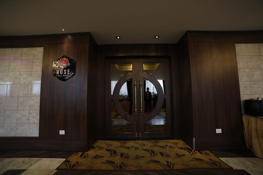Banquet hall at RG Royal