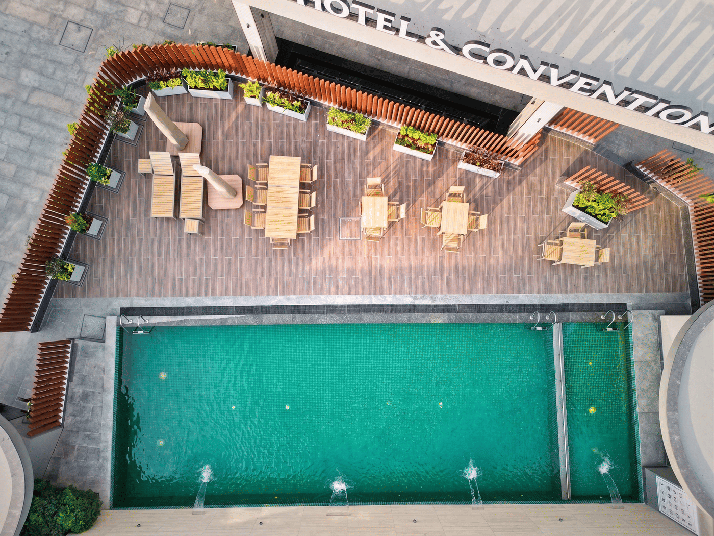Swimming pool at RG Grand