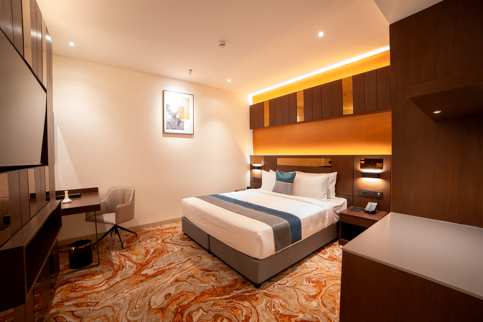 Grand Suite &mdash; The master bedroom