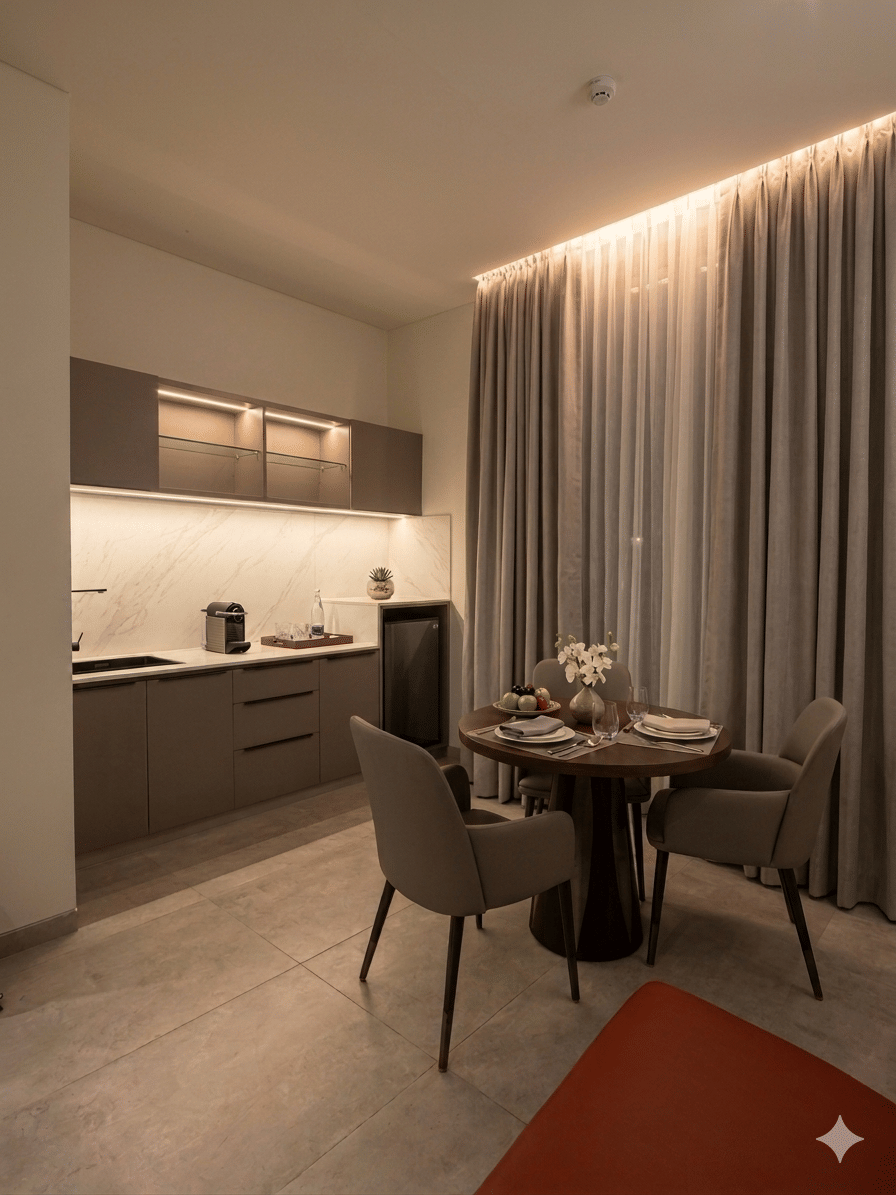 Grand Suite &mdash; The kitchenette
