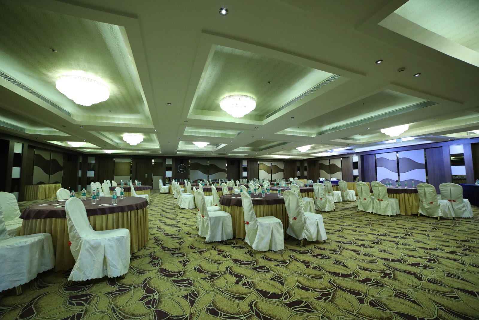 The banquet floor