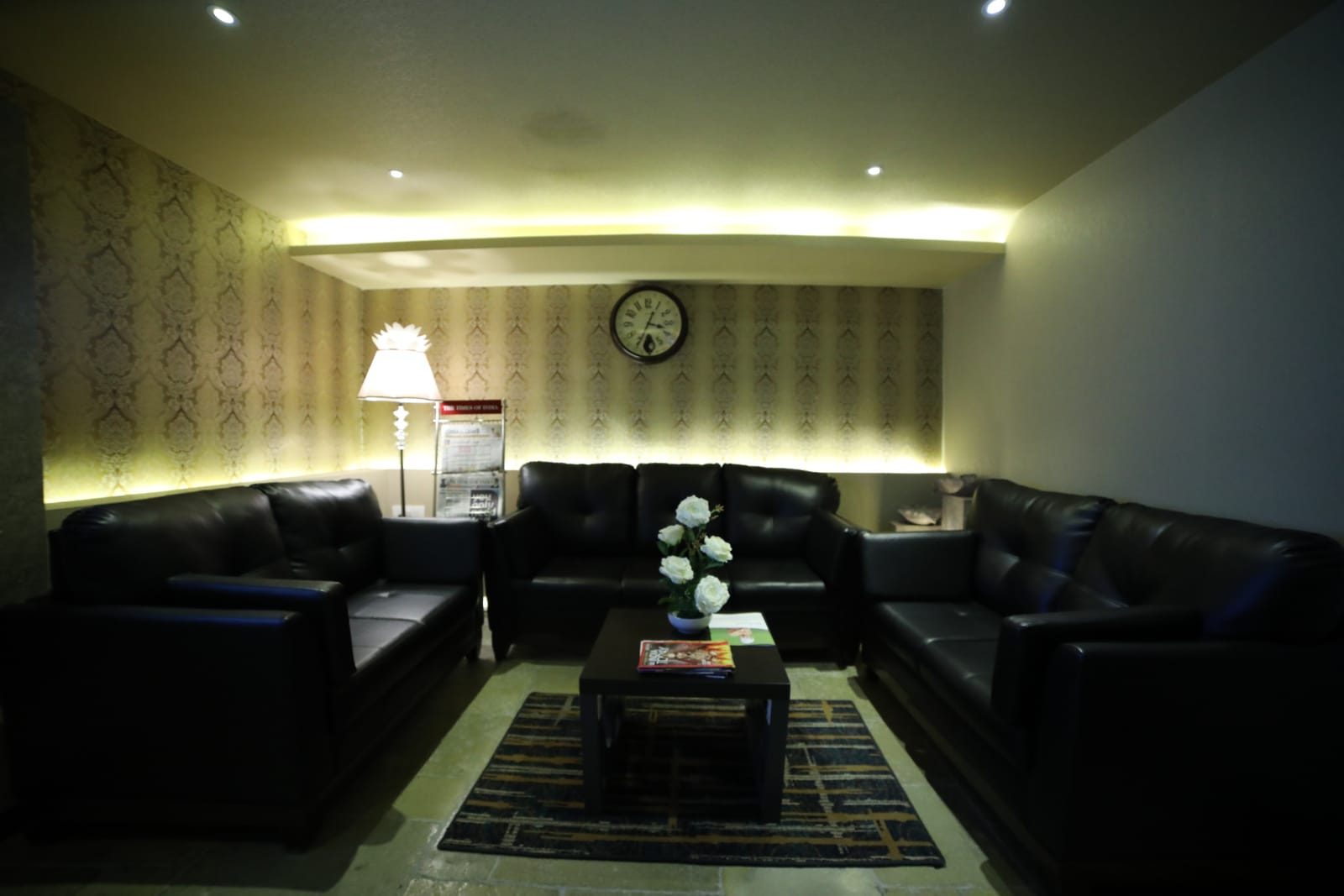 Spa changing rooms