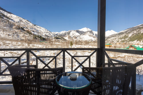 Classic Room balcony with valley view