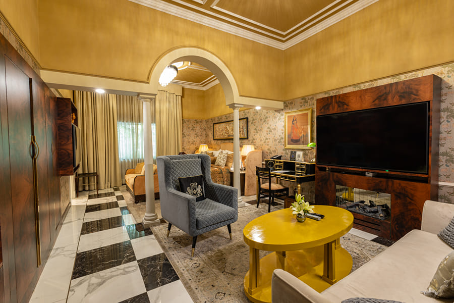 Executive Suite Living Area at The Claridges, New Delhi