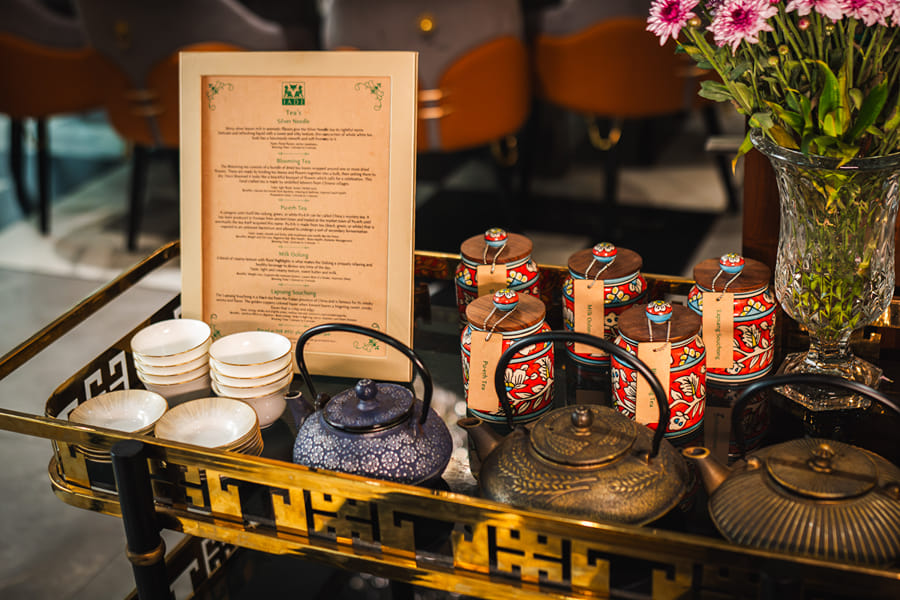 Jade Restaurant Tea Restaurant at The Claridges, New Delhi