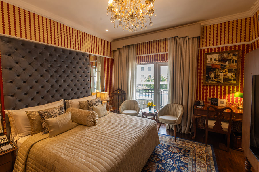 Luxury King Bed With Balcony at The Claridges, New Delhi