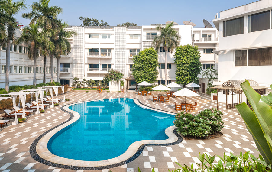 Pool at The Claridges, New Delhi
