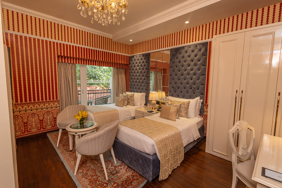Twin Bedroom at The Claridges, New Delhi
