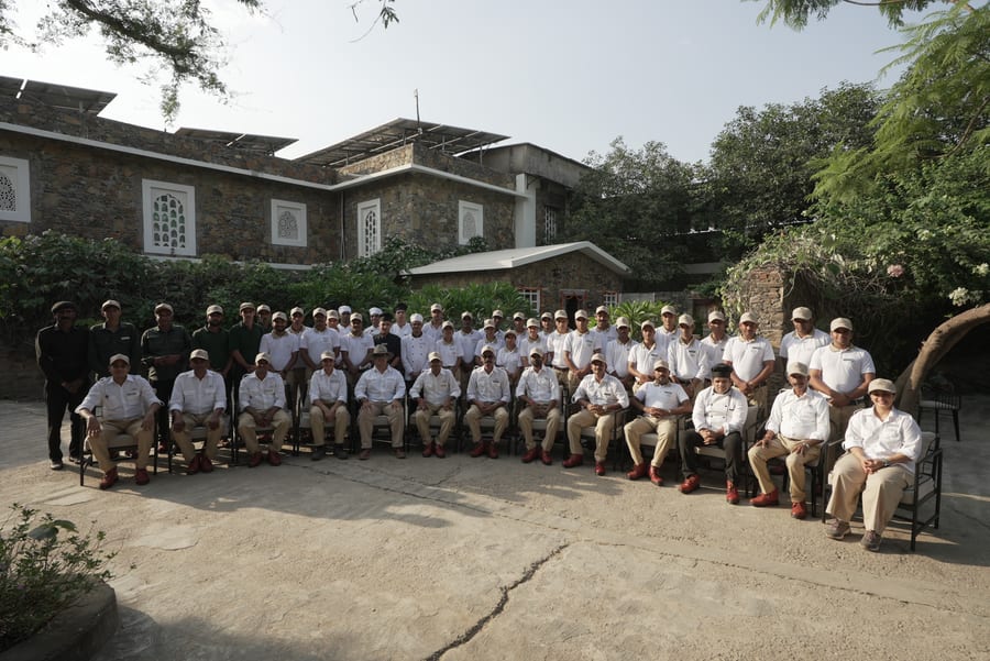 Members of the local community near Utsav Camp Sariska