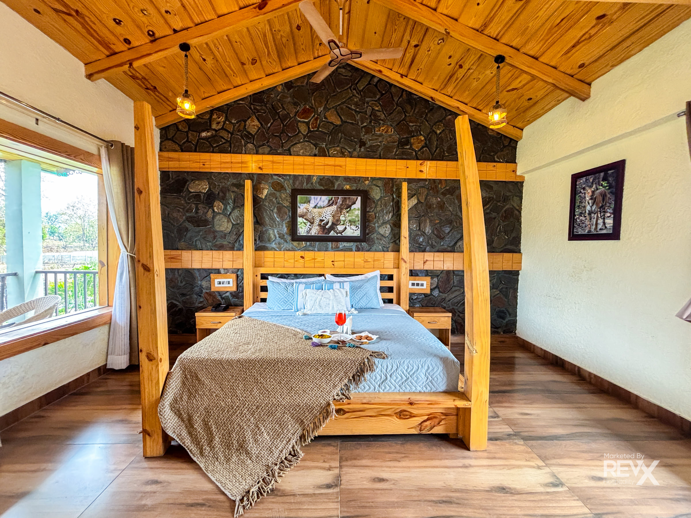 Mountain View Room at Corbett Nirvana Resort
