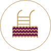 swimming pool ladder icon