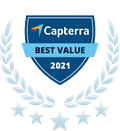 Capterra Best Value Software 2021 Badge
