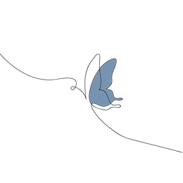 left butterfly