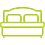 Icon for a Queen Size Bed