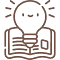 Reading lights icon